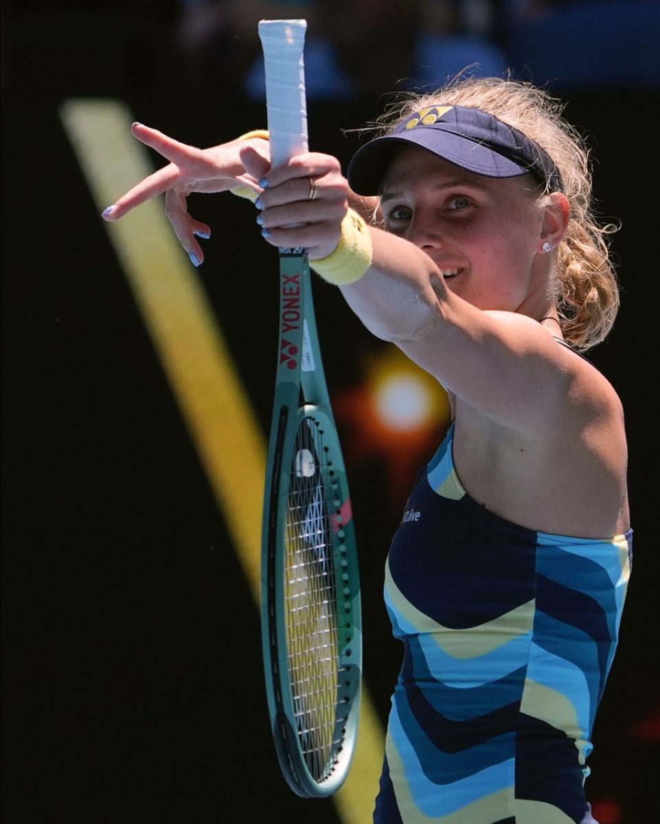 Даяна Ястремська вийшла у півфінал Australian Open. Фото: AP Photo/Andy Wong