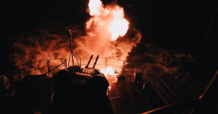 Украинские моряки показали ущерб «Шахедам». Фото: ГПСУ