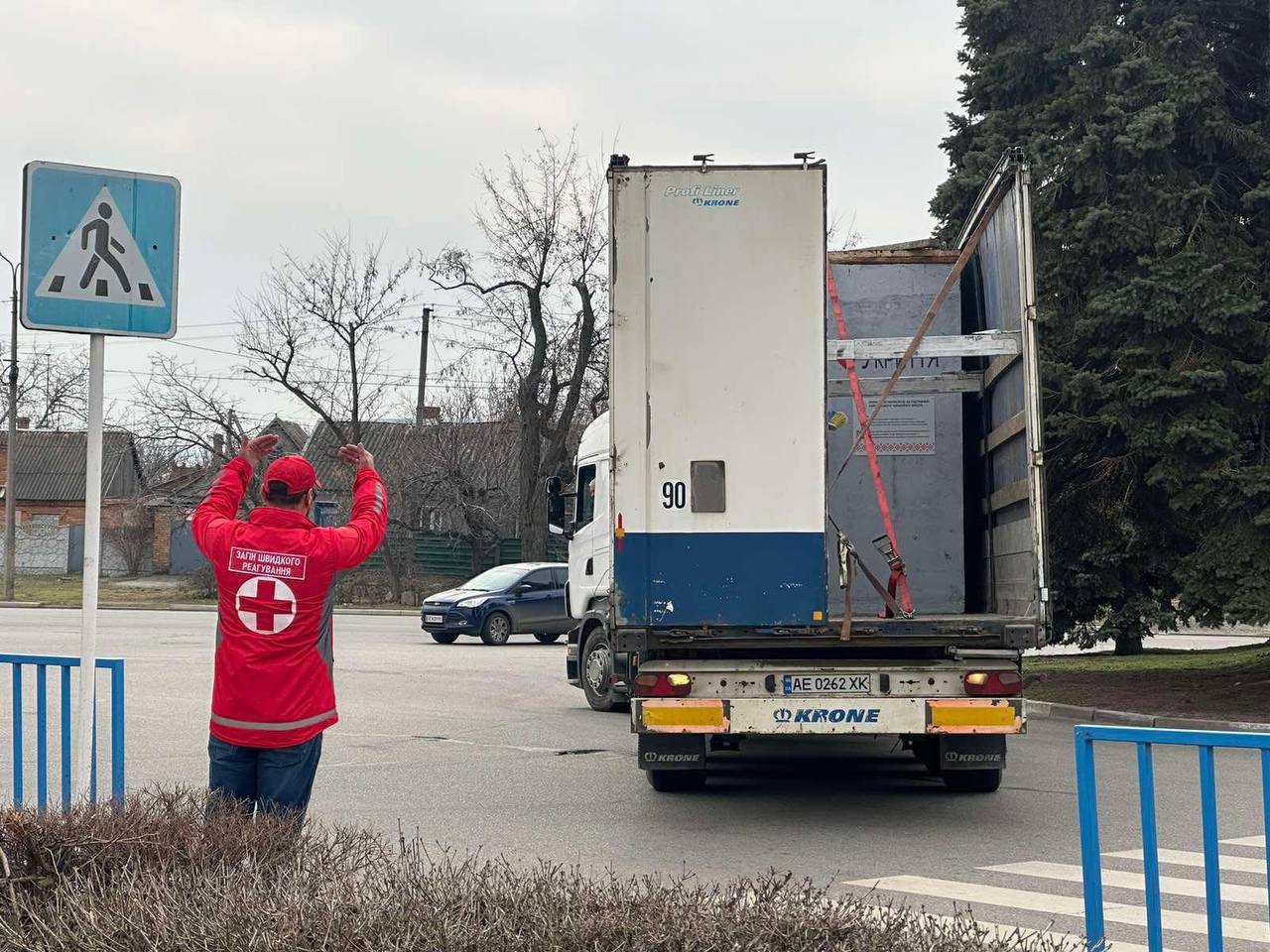 Мобільні укриття від Червоного Хреста з’явилися на Дніпропетровщині. Фото: IFRC Ukraine