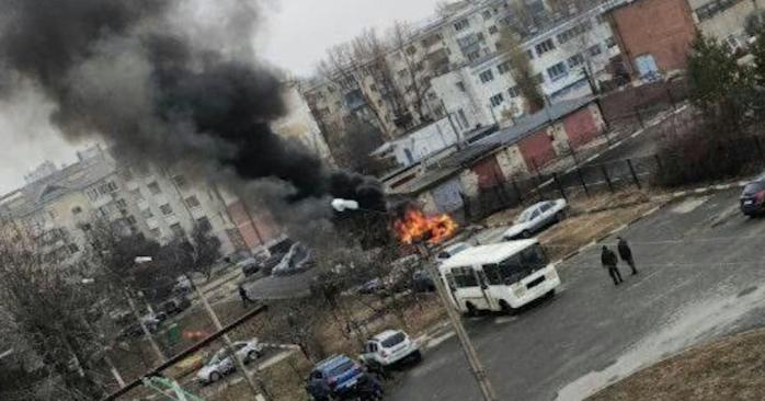 Окупанти заявили про нову атаку на Бєлгород. Фото: російські пабліки