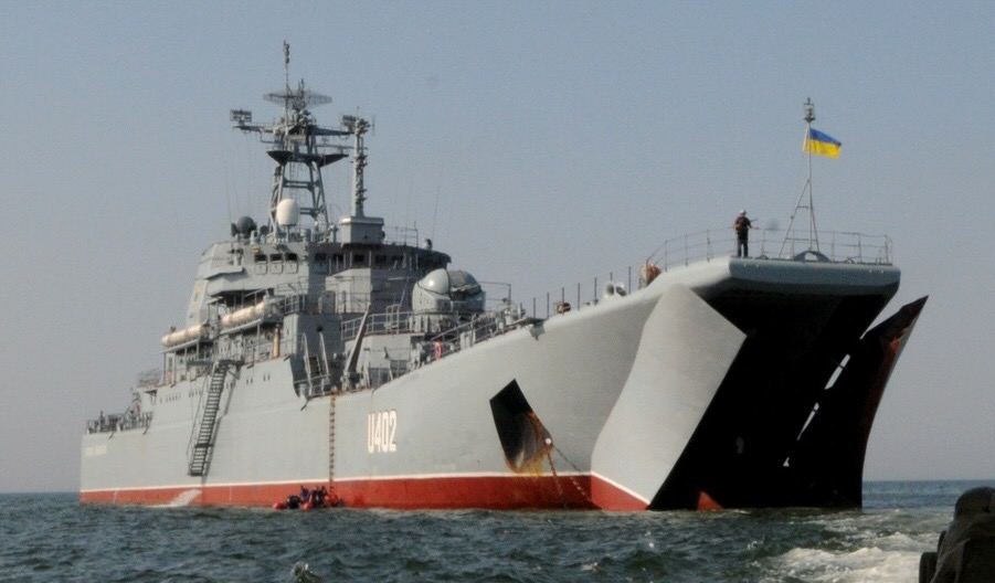 ЗСУ атакували корабель «Костянтин Ольшанський». Фото з мережі