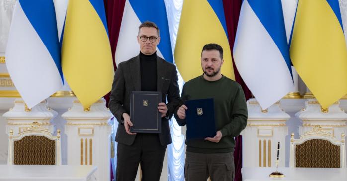 Украина и Финляндия подписали соглашение о безопасности. Фото: ОП