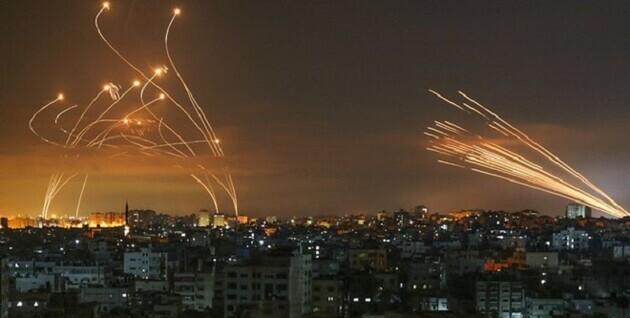 Ливан массированно атаковал ракетами Израиль. Фото: