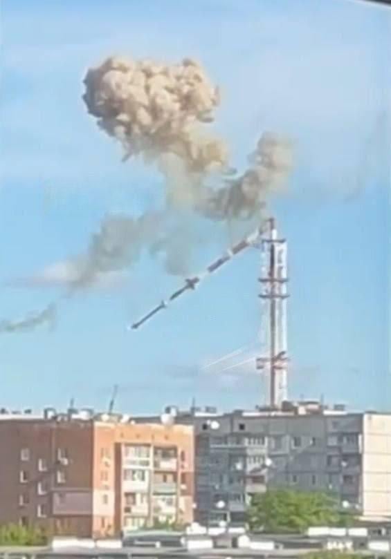  Рашисты ударили по объекту телевизионной инфраструктуры в Харькове
