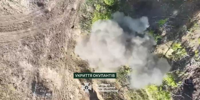 Уничтожение укрытия врага, скриншот видео