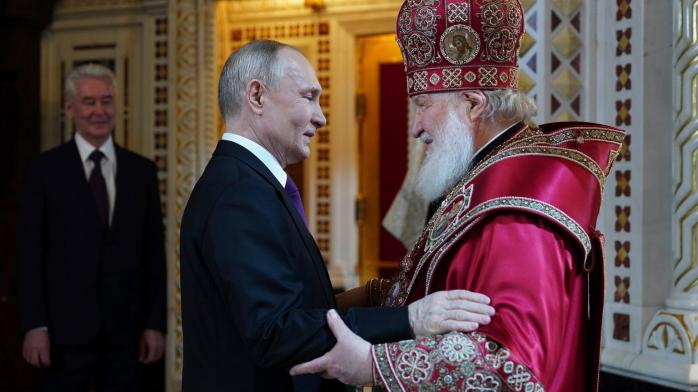 Патріарх РПЦ Кирило побажав путіну залишатися при владі назавжди