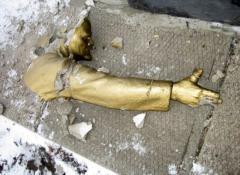 Памятник Ленину в Одесской области, вероятнее всего, упал сам — милиция