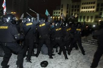 В Минске ОМОН разогнал митинг в поддержку украинских активистов: задержаны 12 человек