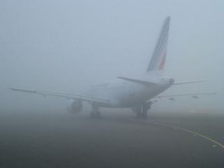 В аэропорту Одессы из-за сильного тумана задерживаются многие рейсы