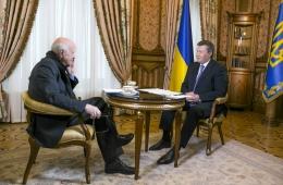 Янукович рассказал экс-редактору «Огонька» свою «формулу успеха»