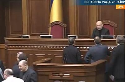 Турчинов призначив засідання РНБО у зв’язку з ситуацією в Криму