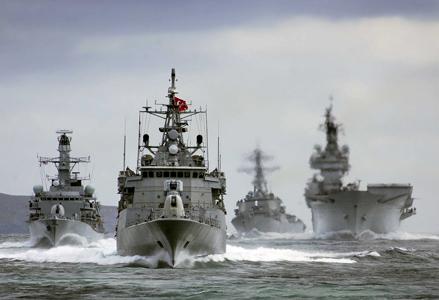 В Черном море стартовали совместные военные учения США, Болгарии и Румынии