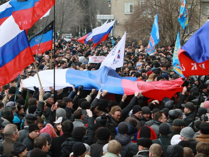 Самопровозглашенные власти Крыма призывают поддержать сепаратистов на востоке Украины