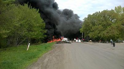 Украинские военные штурмуют Славянск (ФОТО, ВИДЕО)