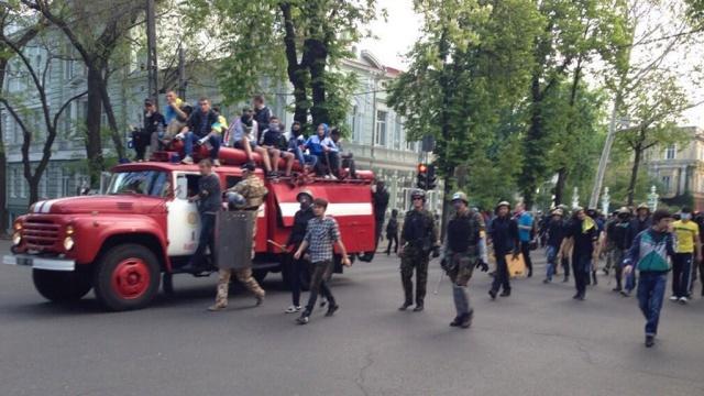 Одеська міліція затримала понад 130 учасників зіткнень
