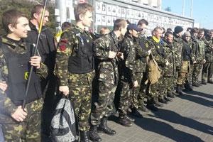 Для захисту Маріуполя в місто прибув батальйон дніпропетровських добровольців