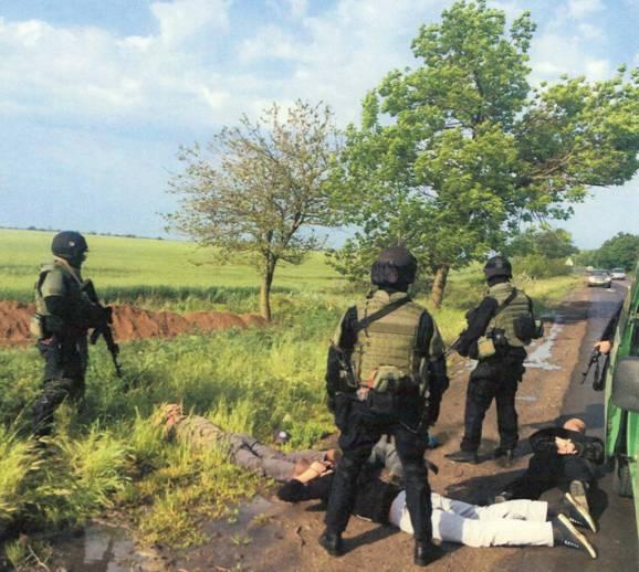 СБУ задержала группу боевиков, направлявшихся из Одессы в Славянск