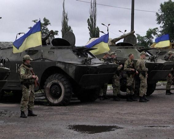 Харьковская милиция отправила для усиления охраны границы шесть БРДМ