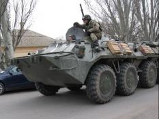 В Луганской области на мине подорвался БТР пограничников