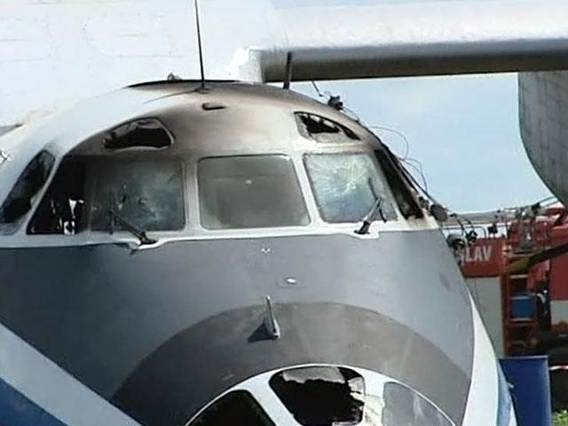 У Донецькій області військовий літак впав на шахту