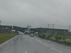 В Донецкой области взорвали железнодорожный мост