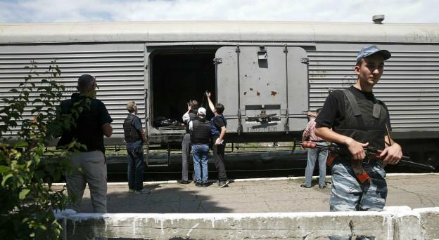 Терористи не відпускають поїзд з тілами загиблих в авіакатастрофі