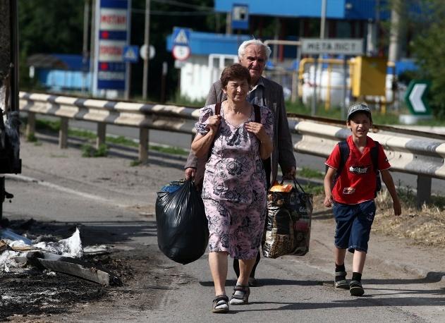 Силы АТО открывают гуманитарные коридоры для жителей Донецка, Луганска и Горловки