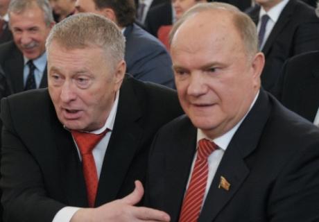 МВС України оголосило в розшук Жириновського, Зюганова і Миронова