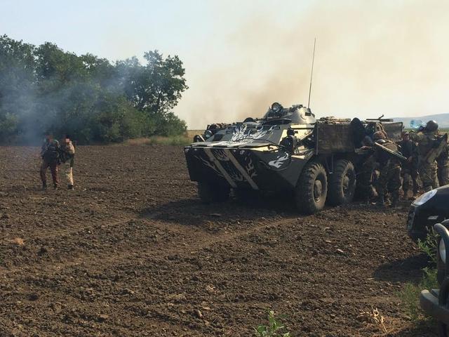 Батальйон «Кривбас» провів успішну операцію з захоплення укріпрайону бойовиків (ФОТО)