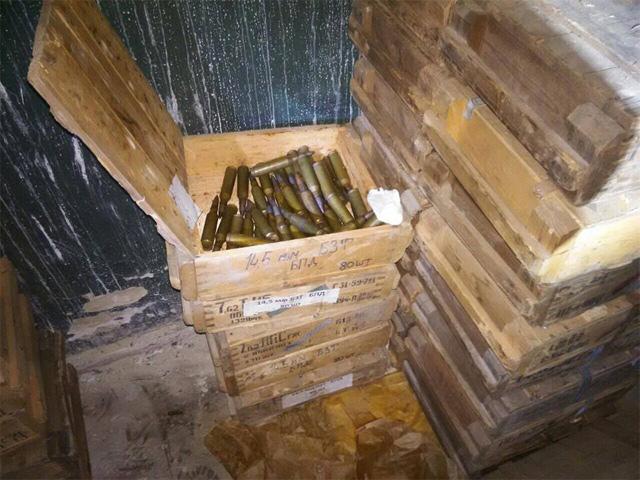 В Славянске в церкви УПЦ МП обнаружили арсенал боеприпасов