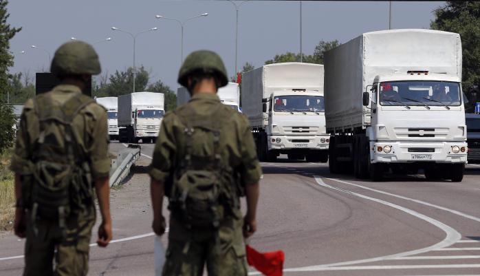 МИД назвал пересечение границы российским конвоем незаконным, СБУ — прямым вторжением
