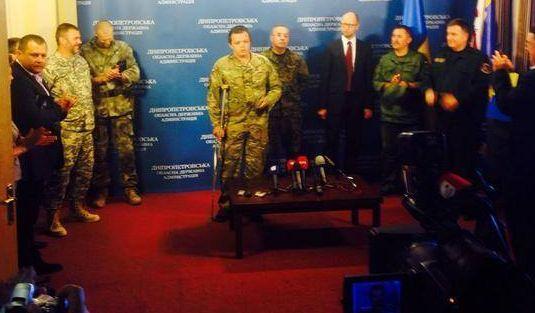 Семенченко впервые показал свое лицо. ФОТО