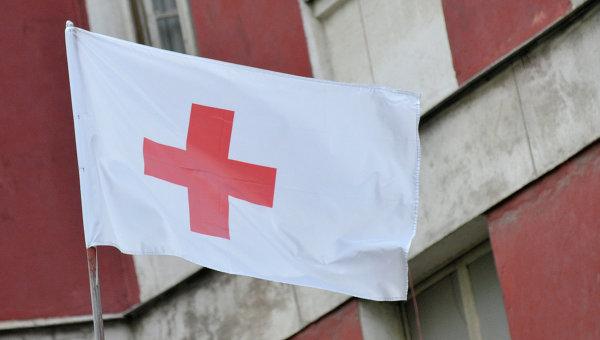 Красный Крест попал под обстрел в районе Луганска