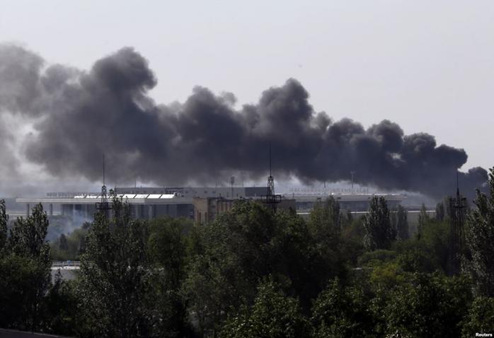 З території аеропорту в Донецьку вели мінометний обстріл — ОБСЄ