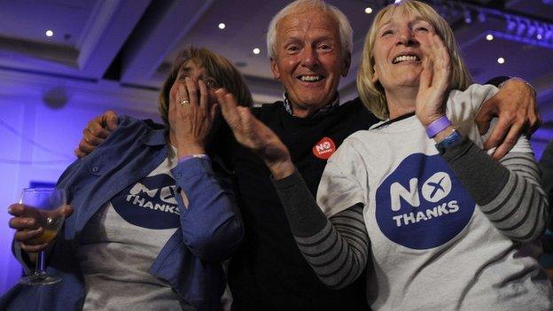 Референдум в Шотландии: больше 55% участников против отделения от Британии