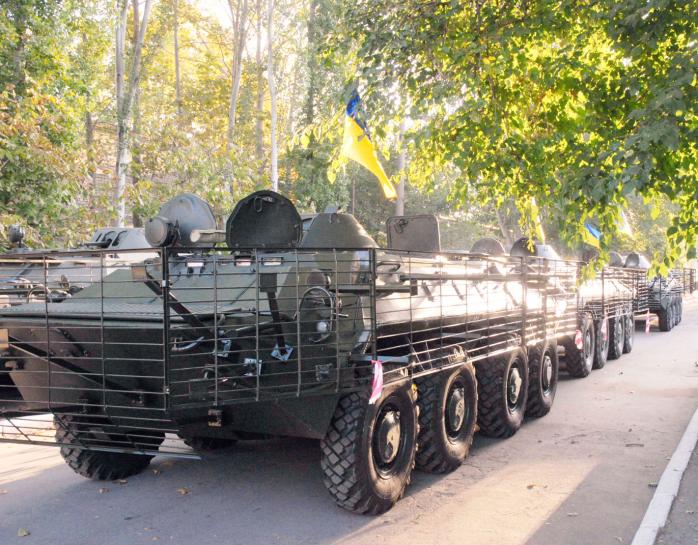 Украинские пограничники получили первую партию БТР-70