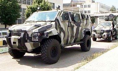 Нацгвардию укомплектуют украинскими бронеавтомобилями «Спартан» (ФОТО)