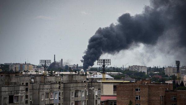 В Донецке из-за разрыва снаряда погиб один мирный житель