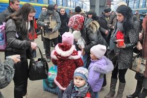 За сутки переселены 530 жителей Донбасса