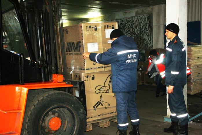 В Запорожье доставили пять грузовиков с гуманитарной помощью от Германии