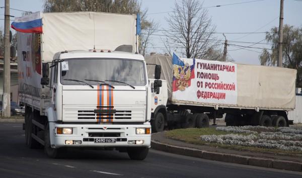 На Донбасс из РФ едет гумконвой с арматурой и трансформаторным маслом