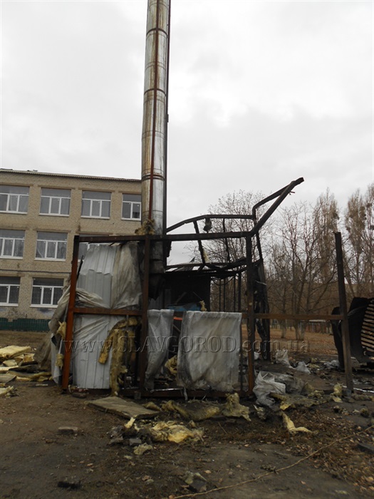Мінікотельня, яка вибухнула в Слов'янську, розташована між школою та садком.