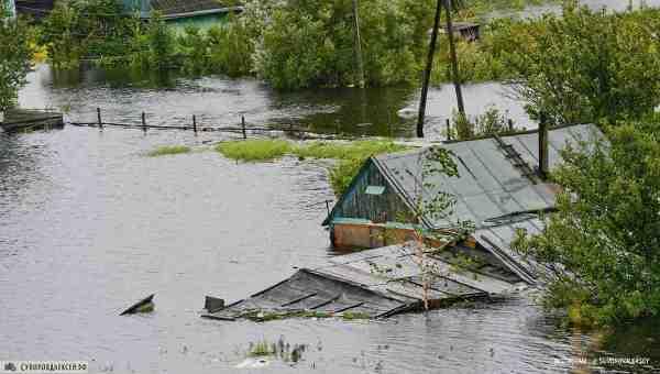 В Бердянске произошло подтопление около 30 домов