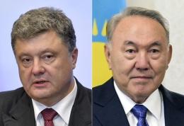 Порошенко и Назарбаев договорились о встрече в Астане