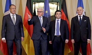Берлин подтвердил завтрашнюю встречу глав МИД Украины, Германии, Франции и России