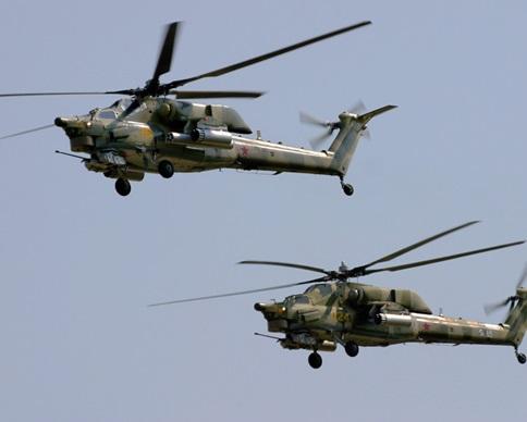На аэродром близ Джанкоя из России переброшены 50 боевых вертолетов