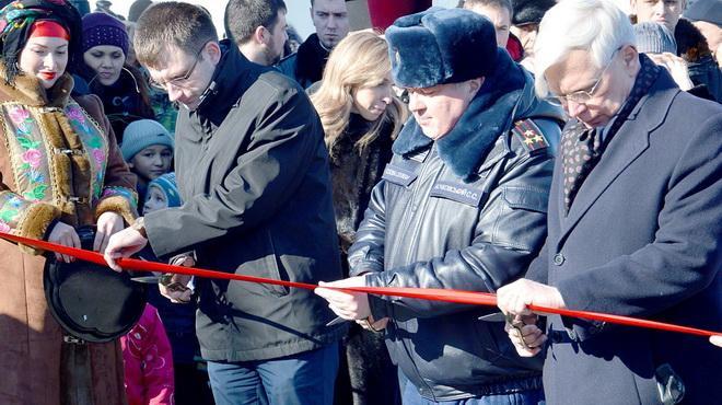 В Павлограде открыт модульный городок для беженцев