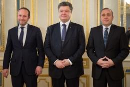 На встрече с министрами Польши и Дании Порошенко поговорил о Савченко