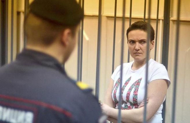 В России сообщили, что Савченко возобновила голодовку