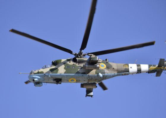 У Міноборони уточнили: під Києвом розбився вертоліт Мі-24 (ВІДЕО)